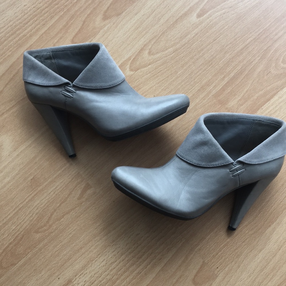 Coach gray booties